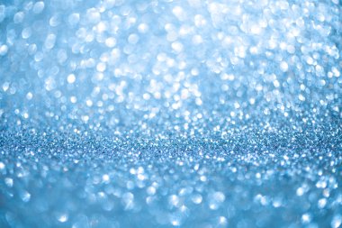 Mavi parlak Noel arka plan