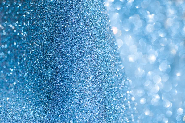 Winter blue glitter christmas abstract background — Stock Photo, Image