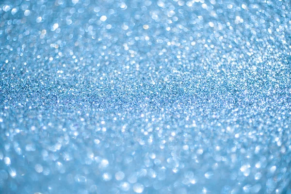 Blue glitter christmas abstract background — Stock Photo, Image