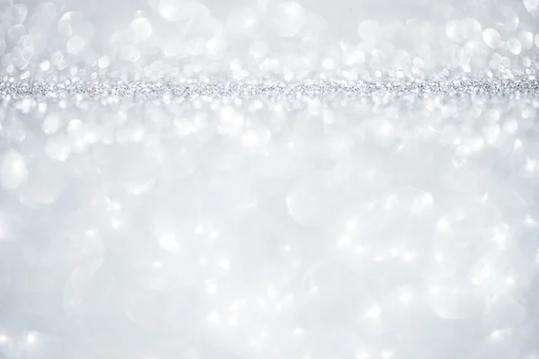 Новогодний блестящий фон. Абстрактный серебряный фон с копировальным пространством Лицензионные Стоковые Фото