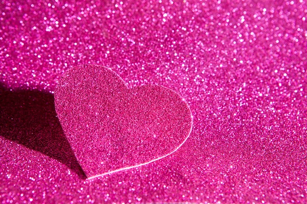 Ροζ glitter γυαλιστερό αφηρημένο φόντο ημέρα του Αγίου Βαλεντίνου — Φωτογραφία Αρχείου