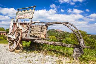 eski ahşap adamcağız İtalya