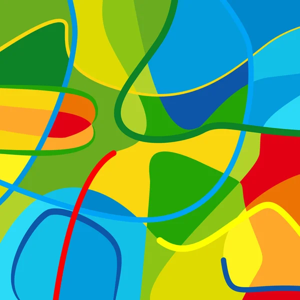Farbenfrohe abstrakte Muster — Stockfoto