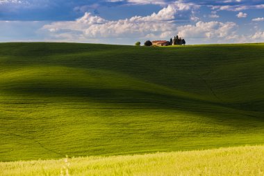 Tuscany kırsal manzara, İtalya