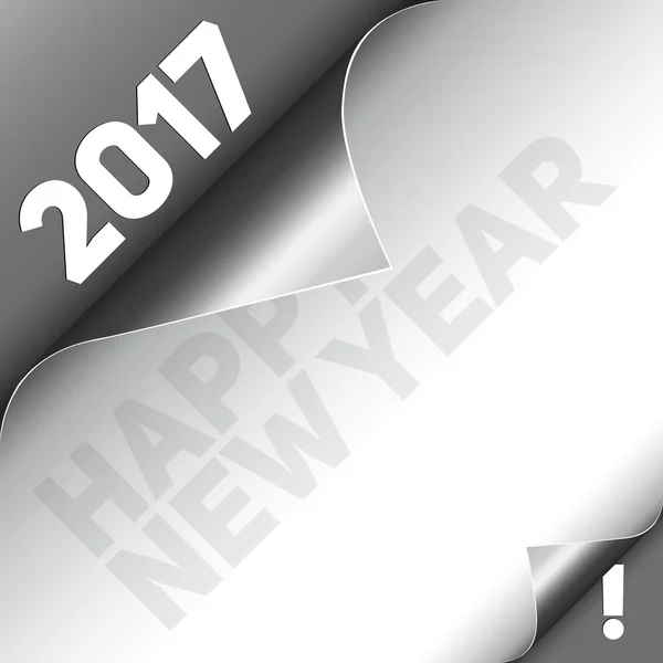 Bonne année Poster Design — Image vectorielle