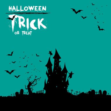 Cadılar Bayramı kartı ya parani ya canini