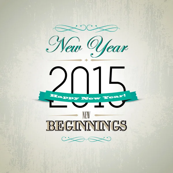 Gelukkig nieuw jaar begroeting ontwerp