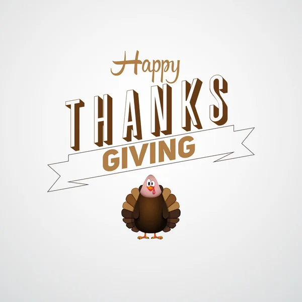 Happy Thanksgiving celebration — Stock Vector