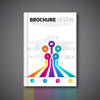 Modern infographics broşürü