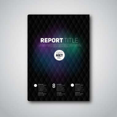 Modern karanlık broşür ya da kitap