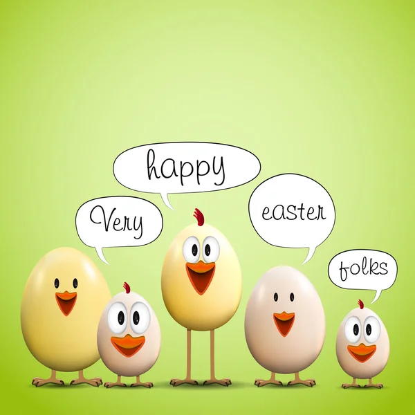 Happy Easter card — Stock Vector