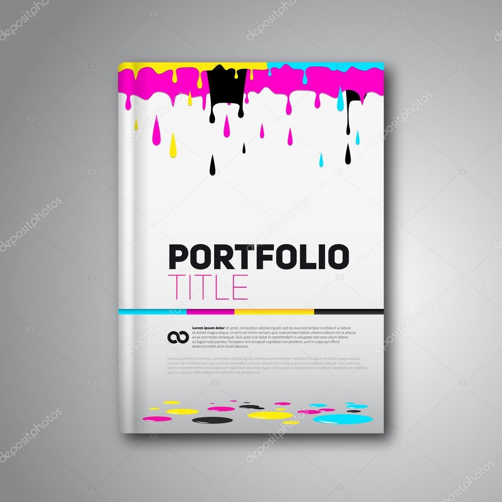 Magazine cover & poster template