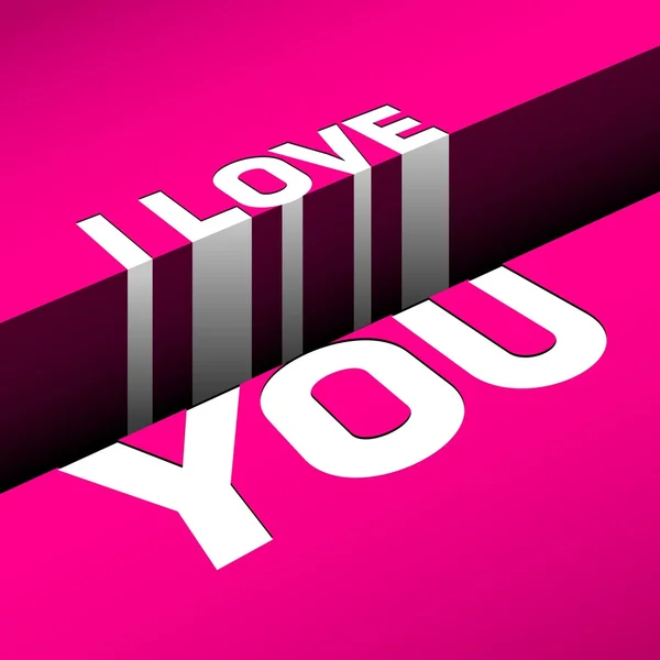 I love you sign — Stock Vector