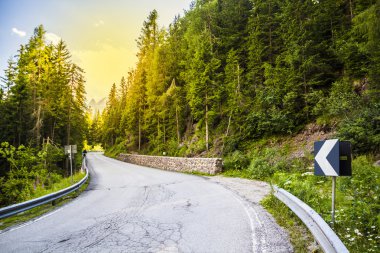 Avrupa Alpleri ülkede yol