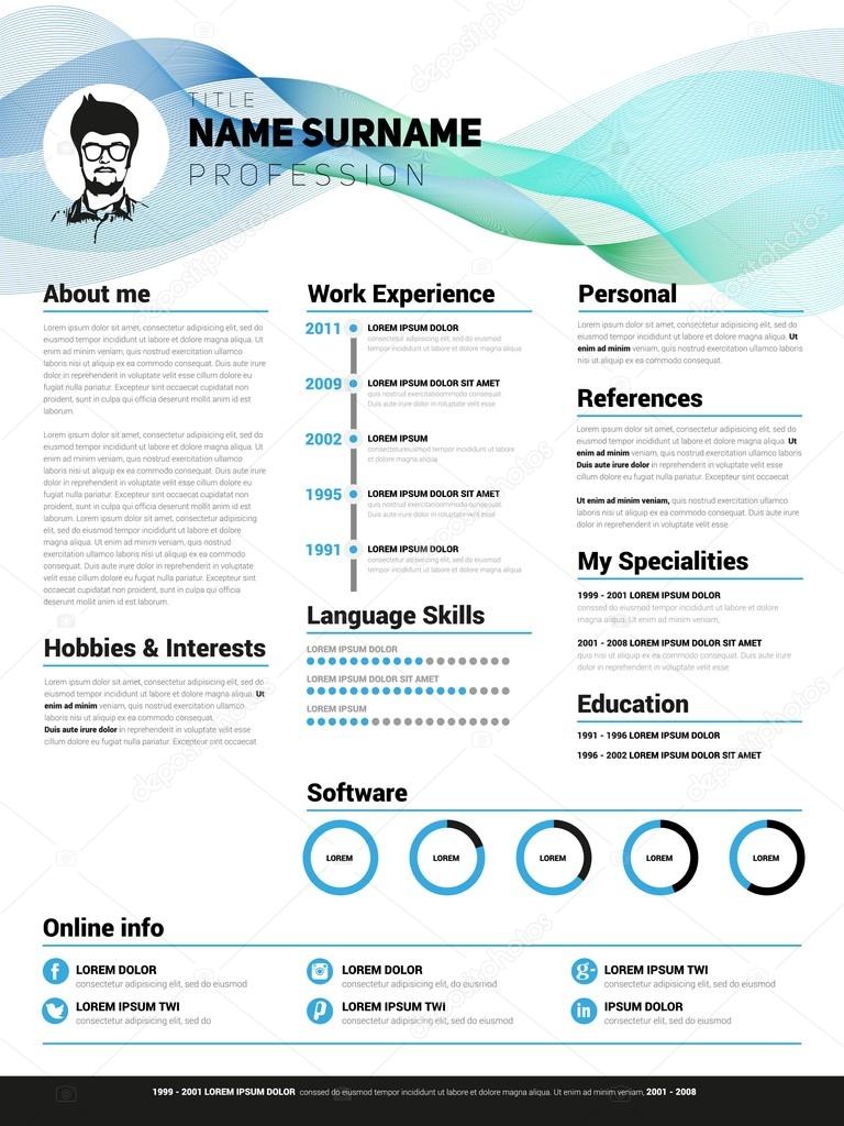 Resume, cv template