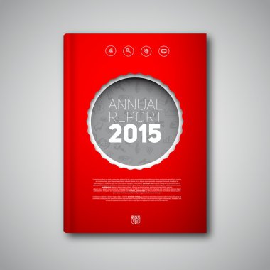 Yıllık rapor iş şablonu