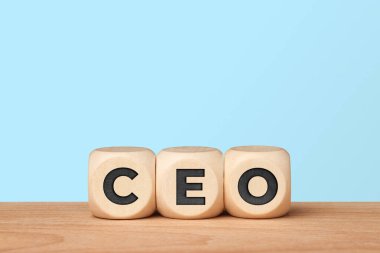 Yönetim ve iş stratejisi için CEO liderlik kavramı