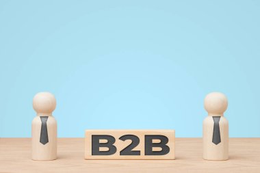 B2B kurumsal işbirliği ve anlaşma kavramı