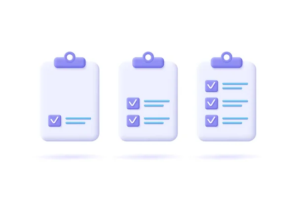 Taakbeheer Checklist Efficiënt Werk Projectplan Snelle Voortgang Level Concept Toewijzing — Stockvector