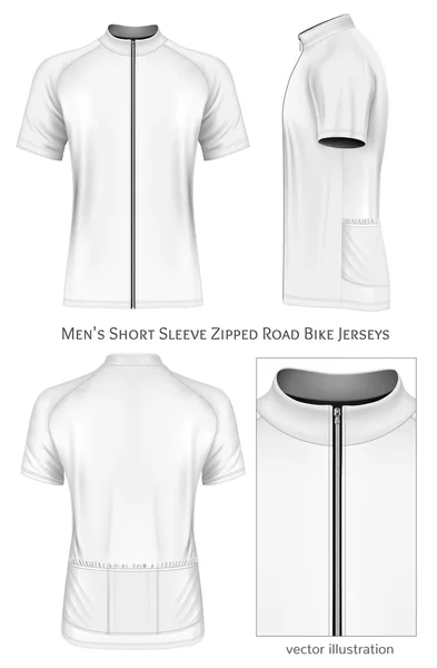 Camiseta de manga corta para hombre . — Archivo Imágenes Vectoriales