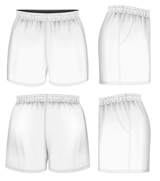 Rugby vektor shorts — Stock vektor