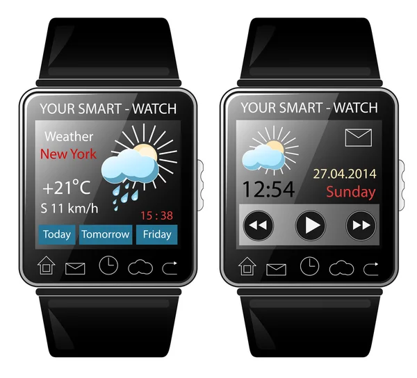 Smart-watch — Stockvector