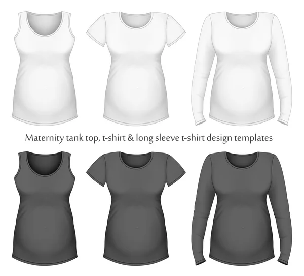 Maternity clothes. — Stock Vector