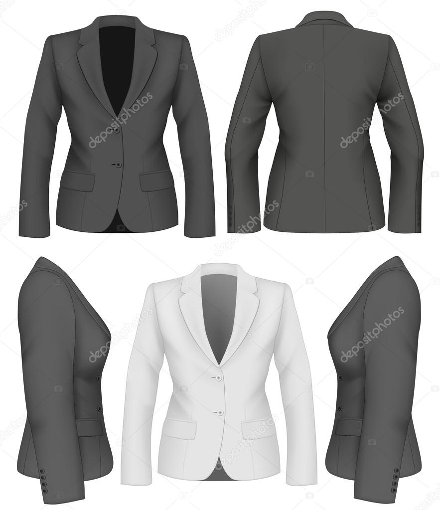 Ladies suit jacket. Stock Vector Image by ©ivelly 59428649