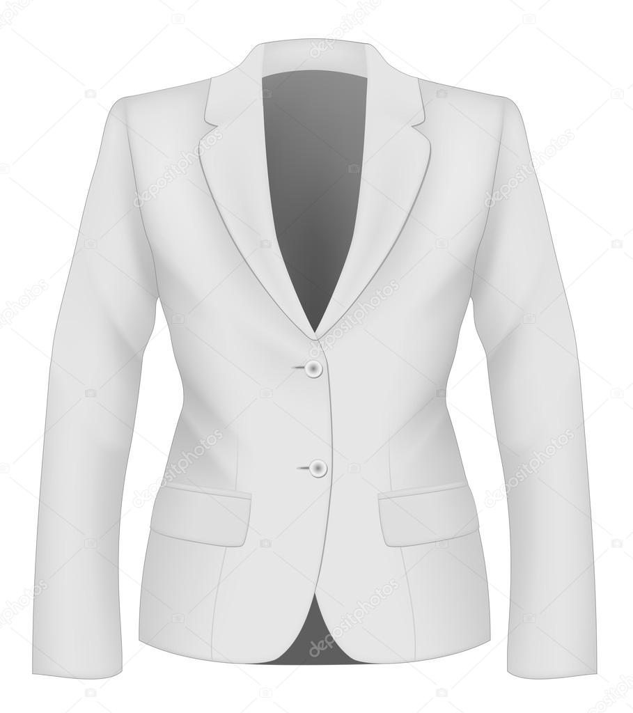 Ladies suit jacket. Stock Vector Image by ©ivelly #20 With Regard To Business Attire For Women Template