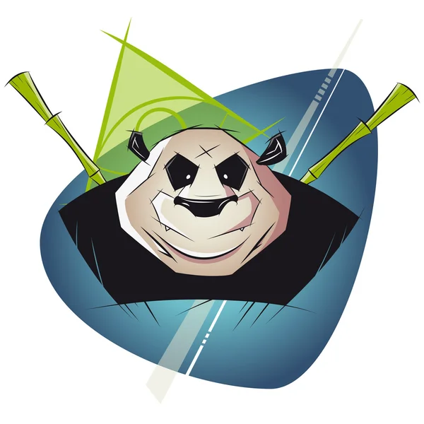 Ilustracja kreskówka panda — Wektor stockowy