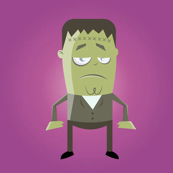 Śmieszne Potwór Frankensteina — Wektor stockowy