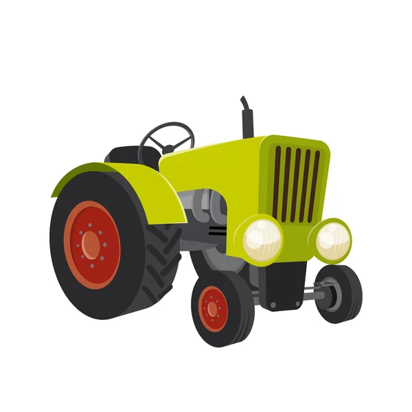 Cartoon tractor — Stock Vector