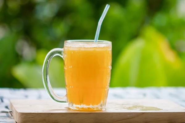 Batidos de naranja fruta — Foto de Stock