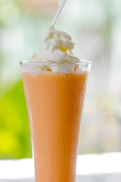 Thai milk ice tea — Stock Photo, Image