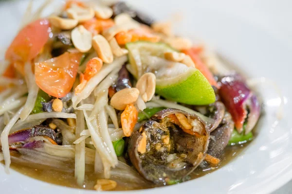 Salade thaïlandaise de papaye épicée — Photo