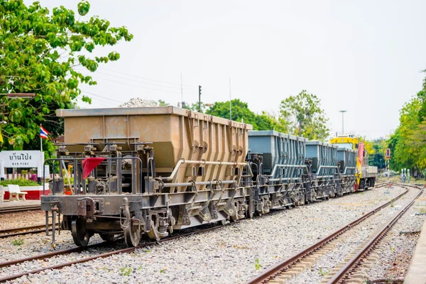 Trenes de carga en Tailandia —  Fotos de Stock