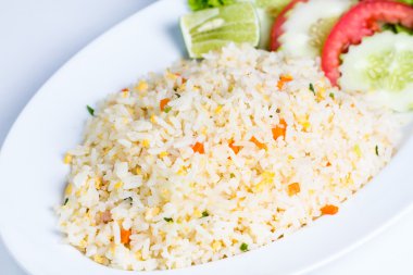 kızarmış pilav Yengeç