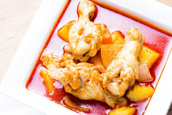 Massaman chicken curry — Stock Photo, Image