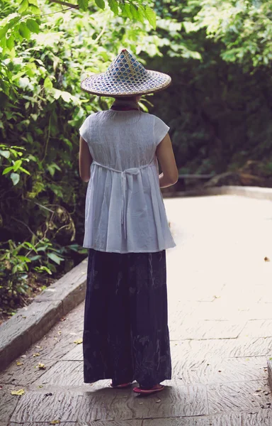 Vrouwen achter — Stockfoto