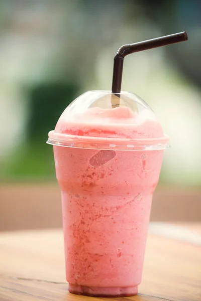 Smoothie de morango — Fotografia de Stock