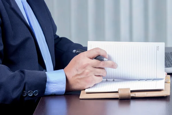 Businessman hand — Stock Photo, Image