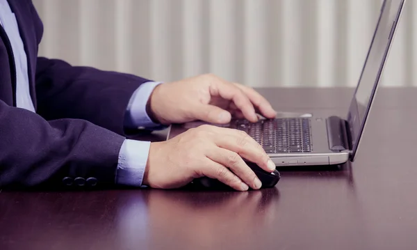 Businessman hand — Stock Photo, Image