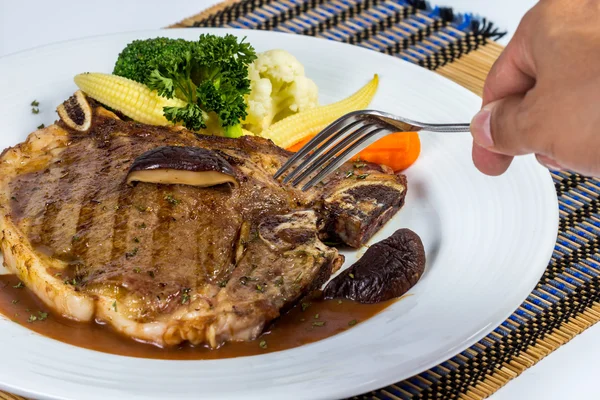 Steak — Stockfoto