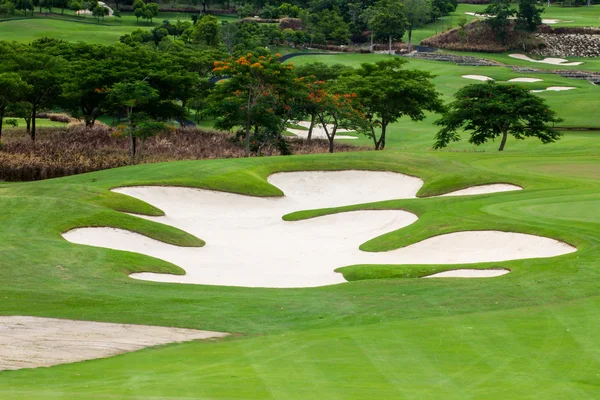 Campos de golfe — Fotografia de Stock