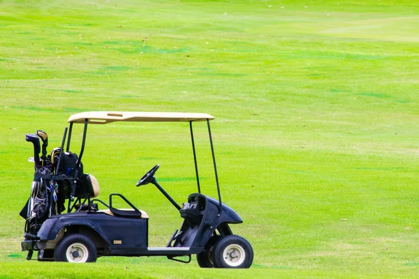 Carro de golfe — Fotografia de Stock