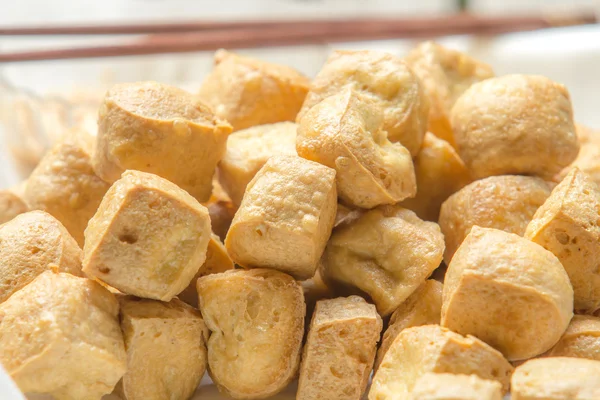 Tofu frito — Fotografia de Stock