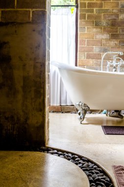 Vintage tarzı banyo 