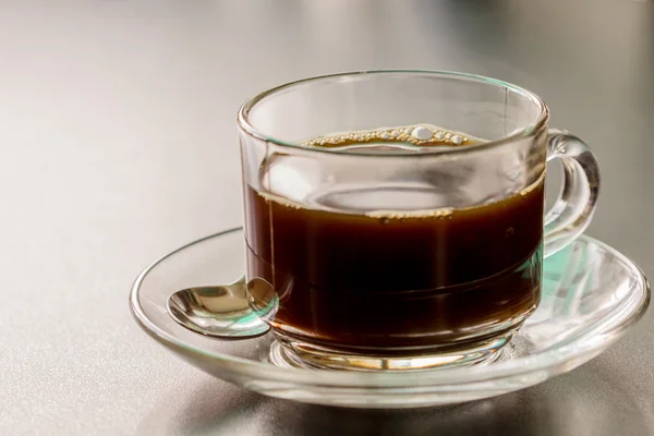 Schwarzer Kaffee — Stockfoto