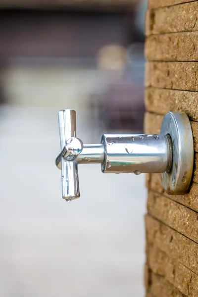 Shower faucet in bathrooms — Stock Photo, Image