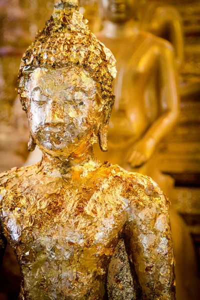 Buddha statue gilded — Stock Photo, Image